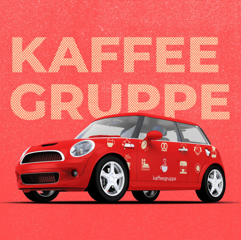 Kaffeegruppe Design Wortmarke