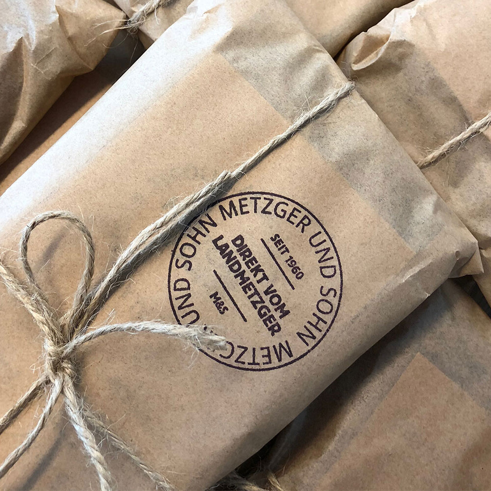 Metzger und Sohn Verpackung