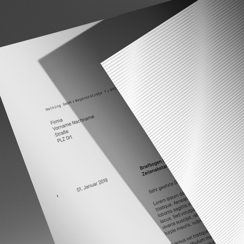 Nething Briefpapier