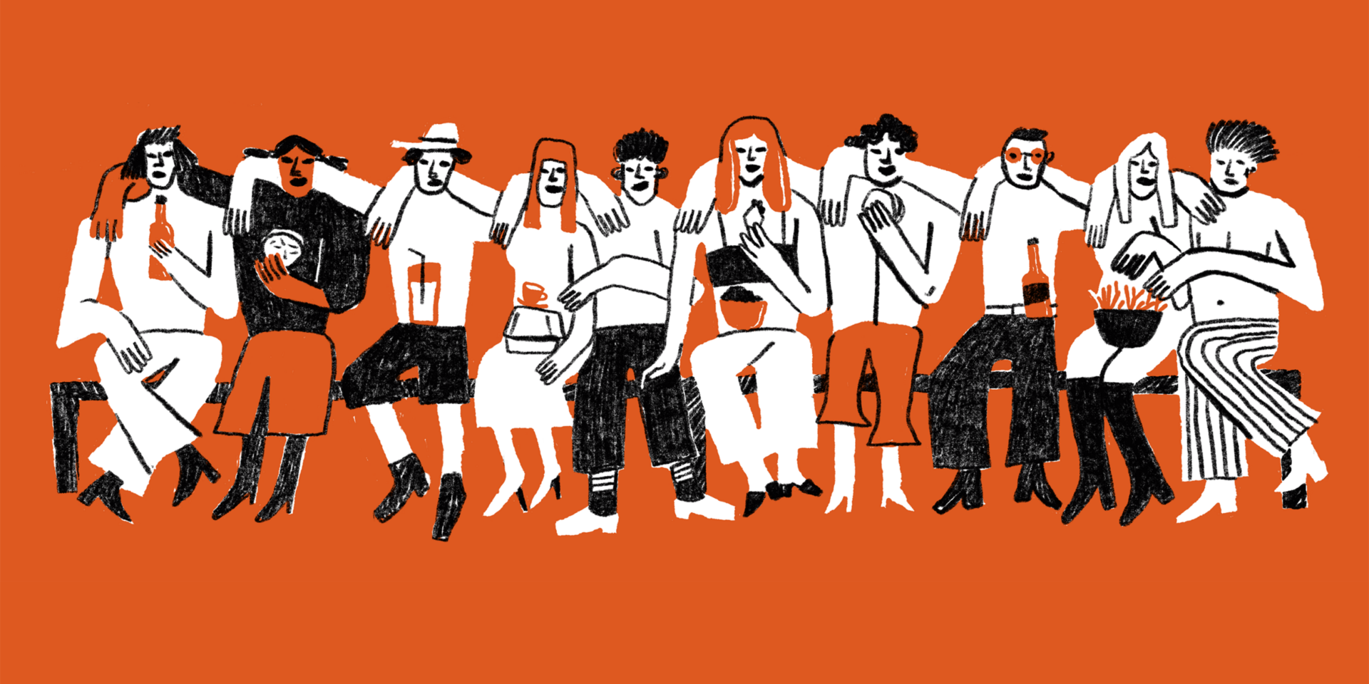 Street Chefs Illustrationen