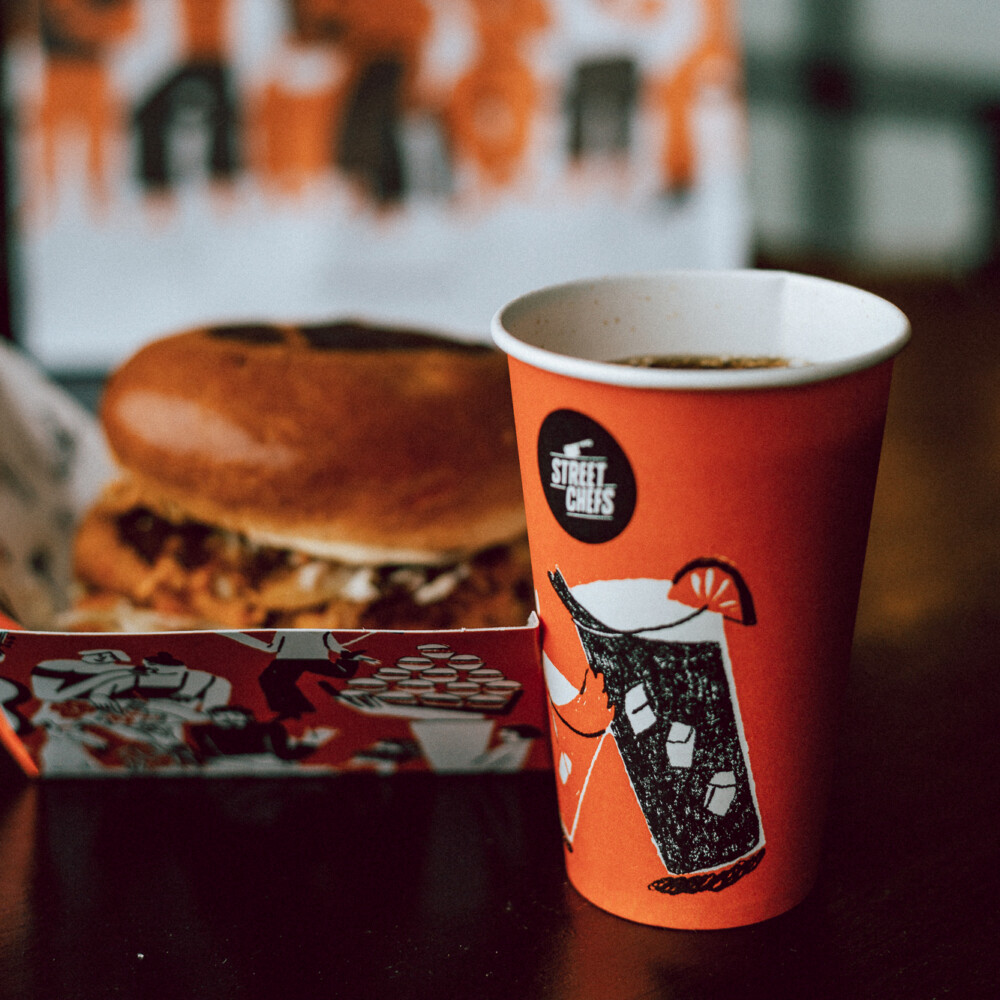 Street Chefs Packaging Burger Becher