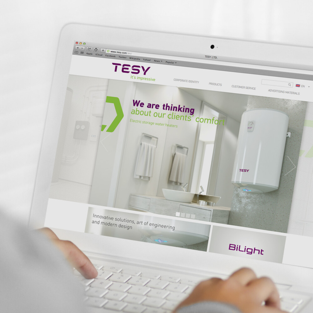 Tesy Webseite