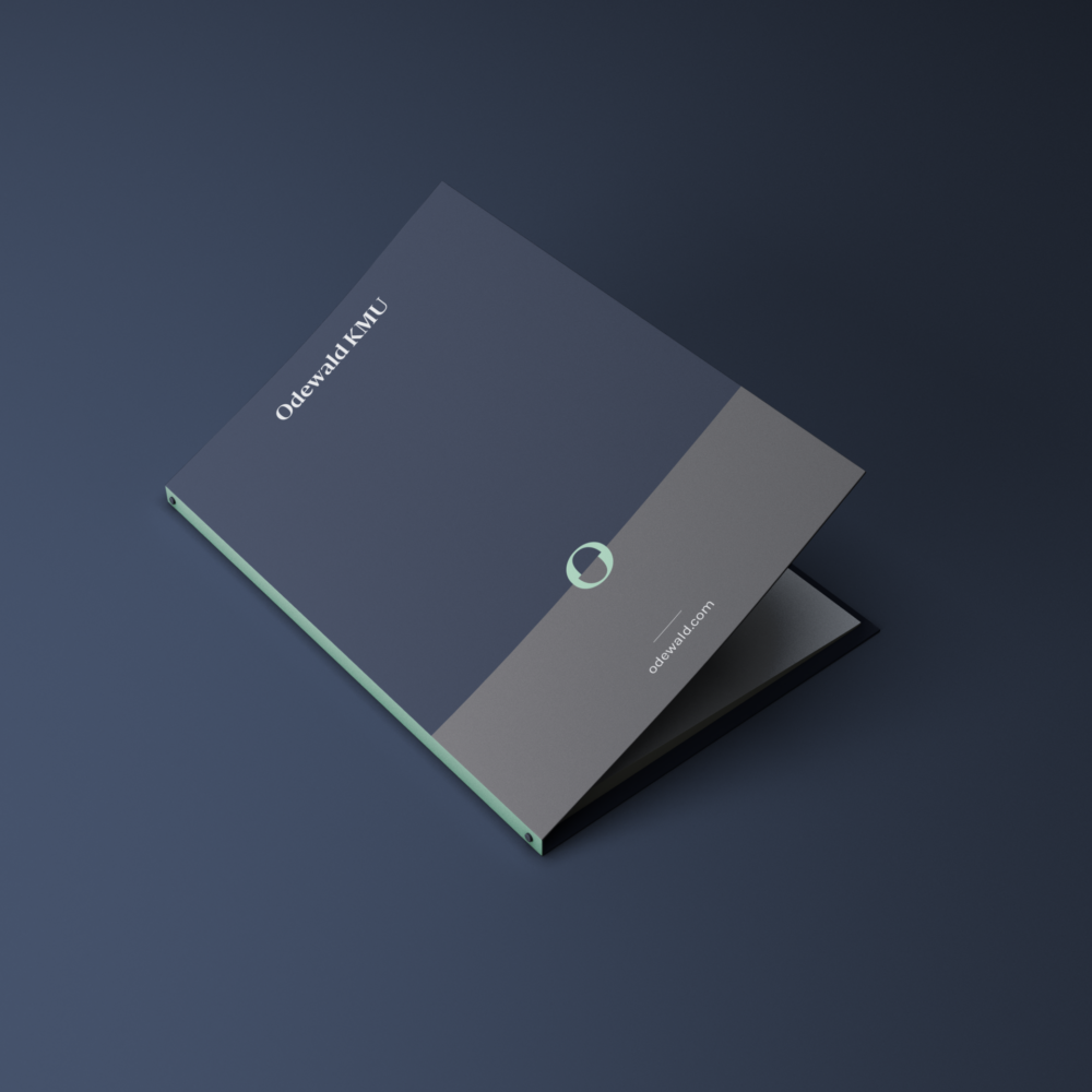 Odewald KMU Design der Präsentationsmappe